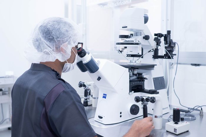 Cuidado del microscopio — ubicación