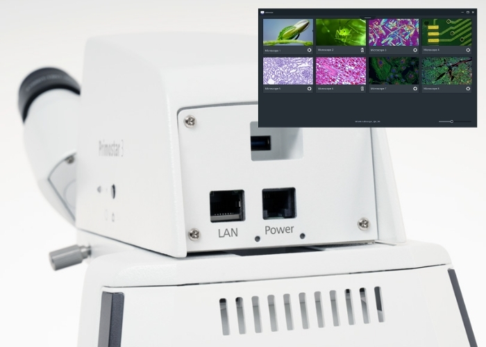 ZEISS Primostar 3 — cámara integrada y software Labscope